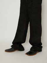 FRINGE MODIFIED STRAIGHT TROUSERS